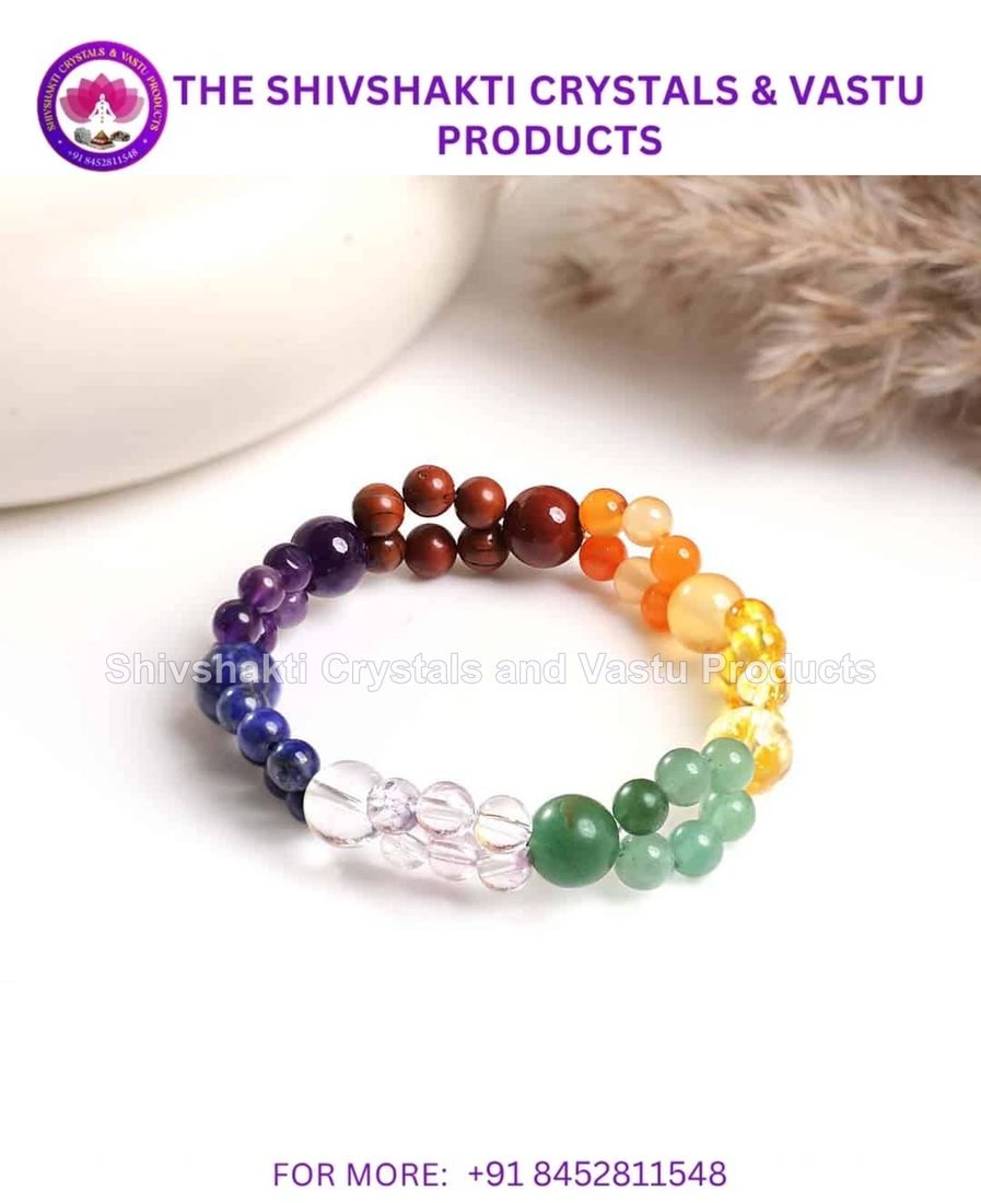 7 Chakra Bracelet 6mm-10mm Double Layer