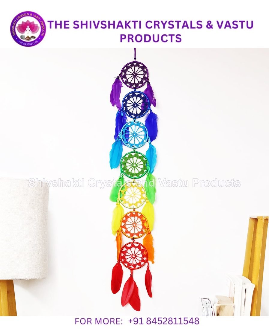 7 Chakra Colorful Dream Catcher