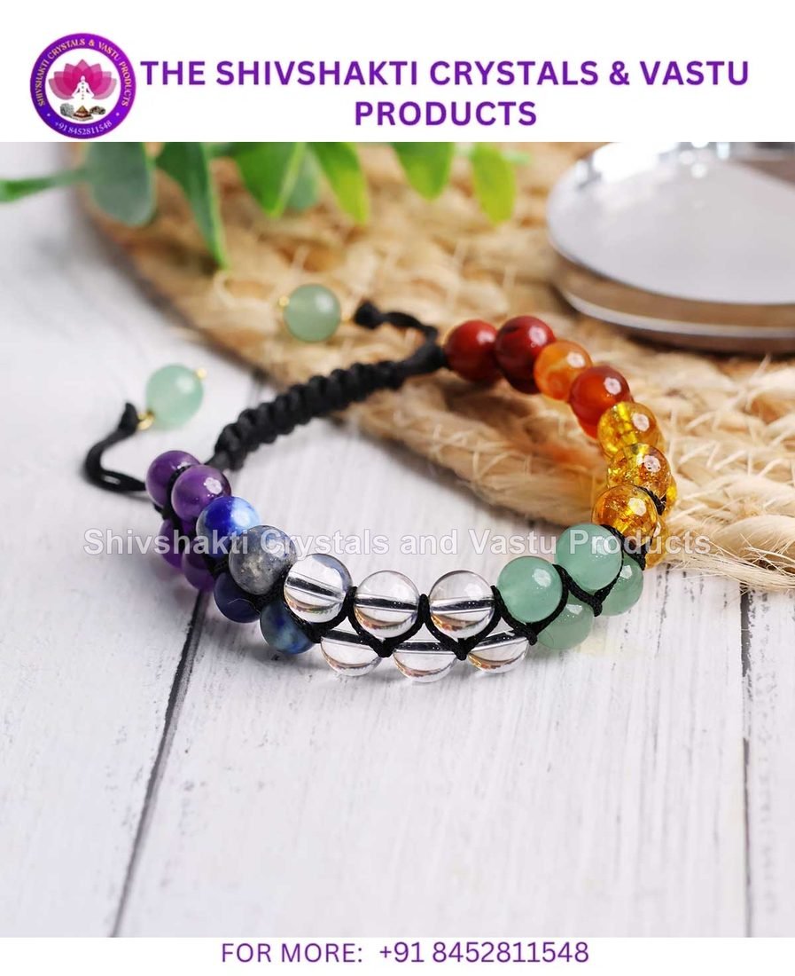7 Chakra Double Layered Thread Bracelet