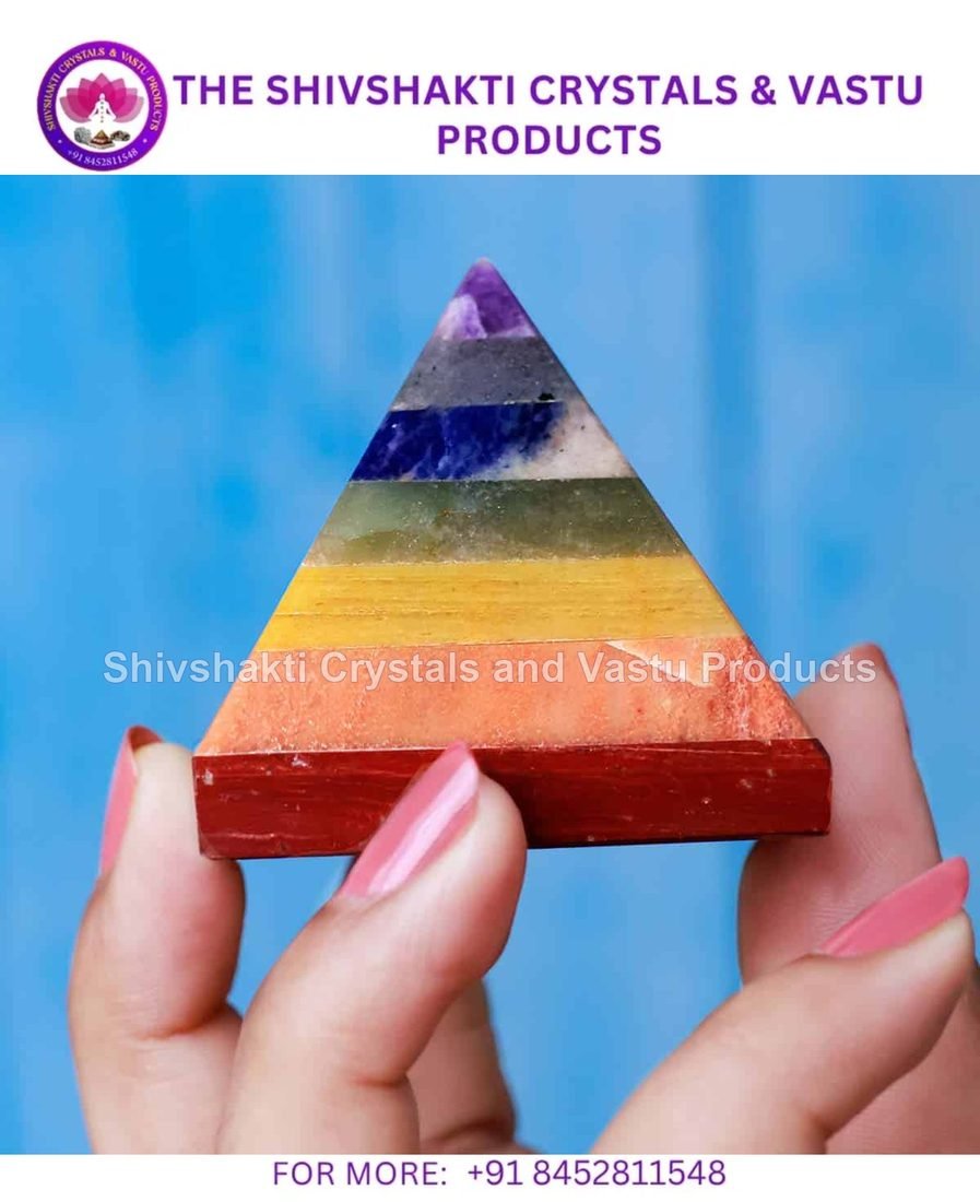 7 Chakra Stone Pyramid