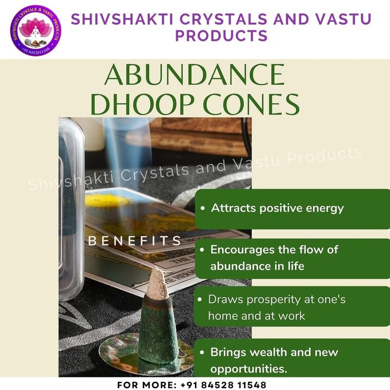 Abundance Dhoop Cones