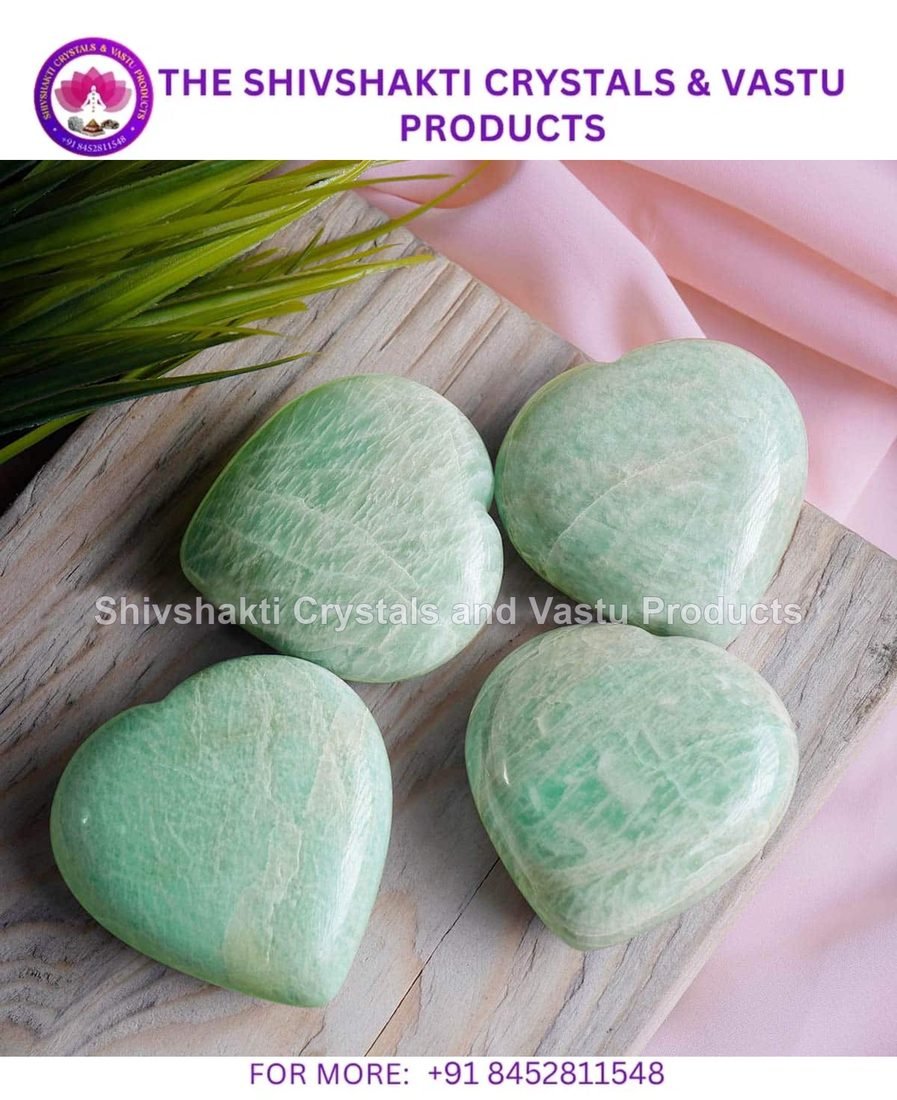 Amazonite Heart Stone