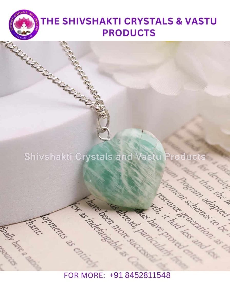 Amazonite Mini Heart Pendant