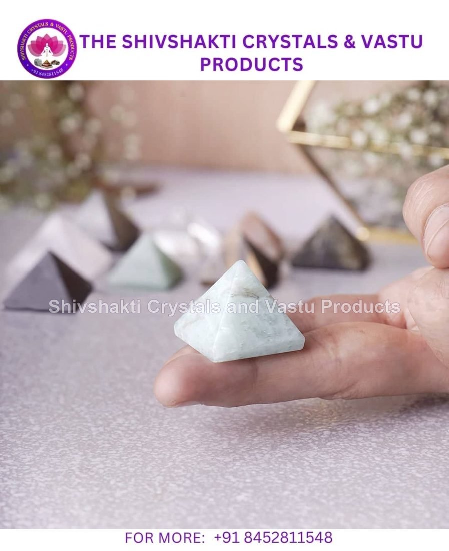 Amazonite Small Pyramid (10-20 Gm)