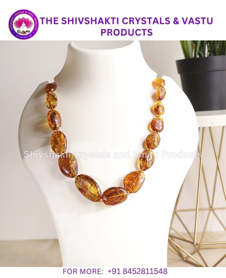 Amber Tumble Necklace
