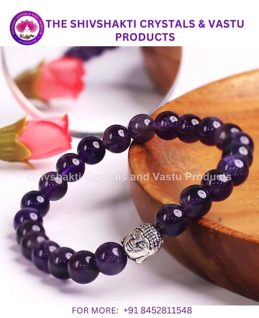 Amethyst Buddha Bracelet