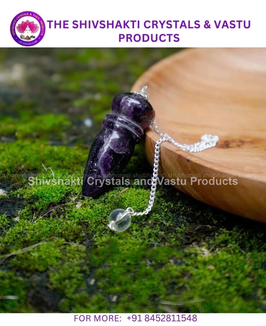 Amethyst Bullet Pendulum, Dowser