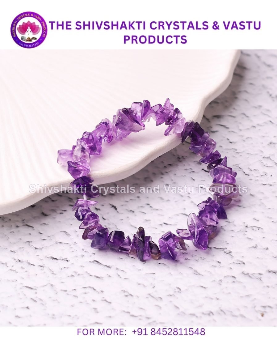 Amethyst Chips Bracelet