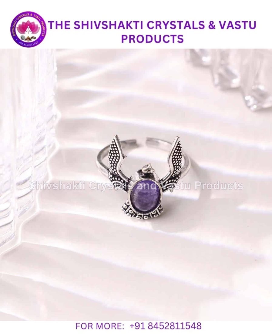 Amethyst Eagle Ring