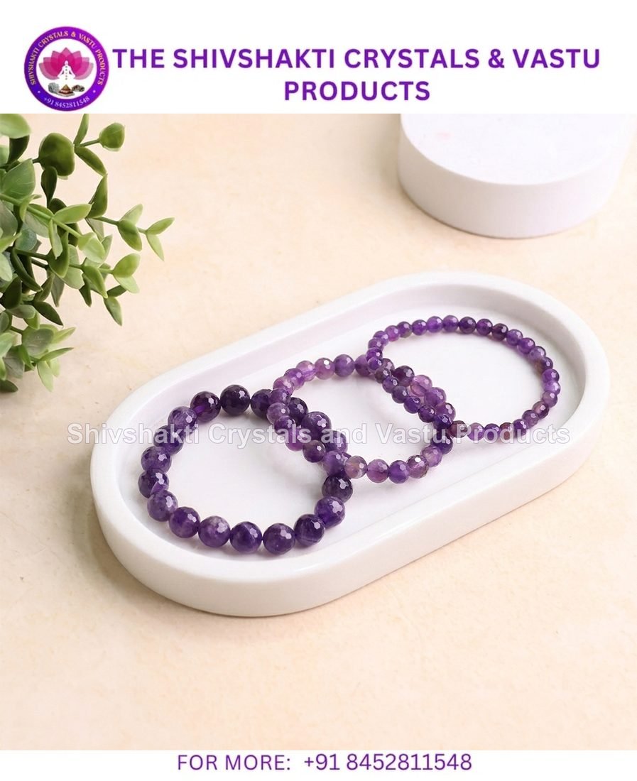 Amethyst Faceted Bracelet