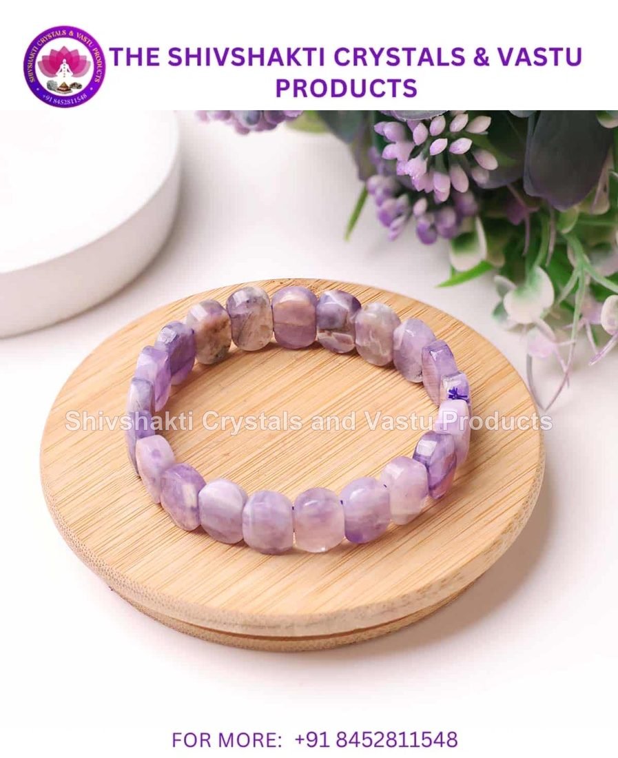 Amethyst Oval Faceted Bracelet
