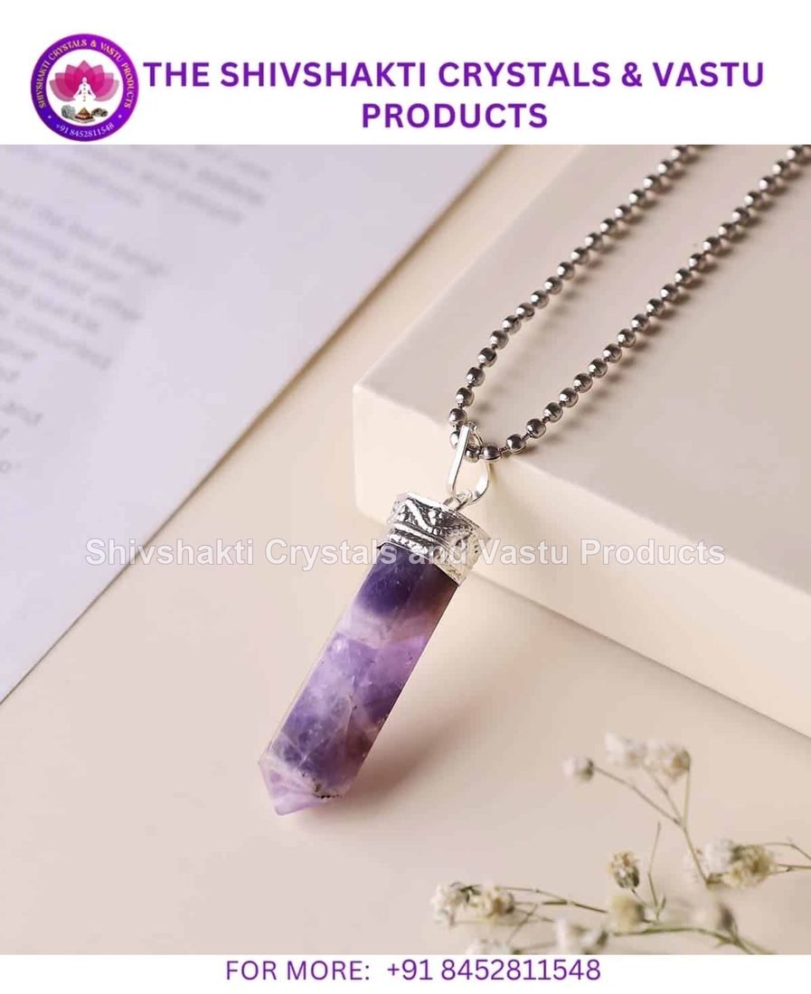 Amethyst Pencil Pendant