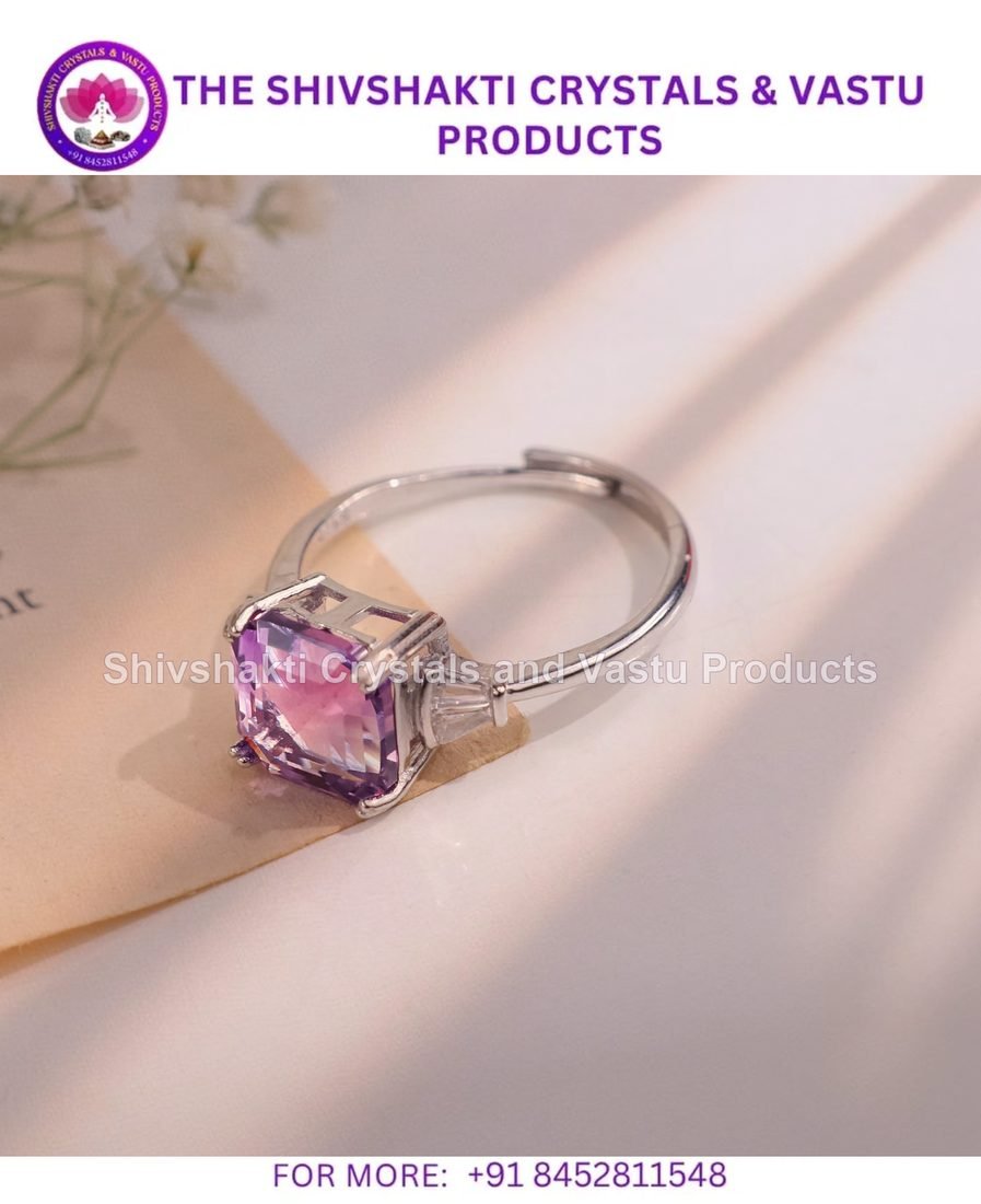 Amethyst Silver Ring