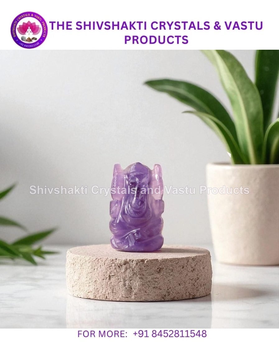 Amethyst Stone Ganesha