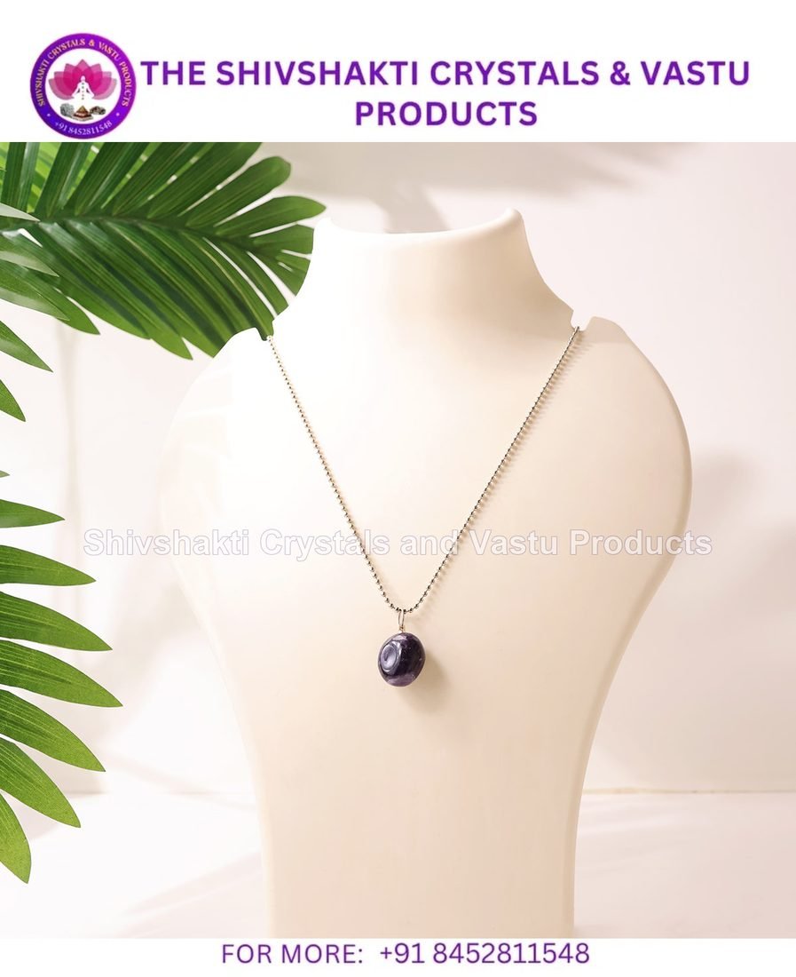 Amethyst Tumble Pendant