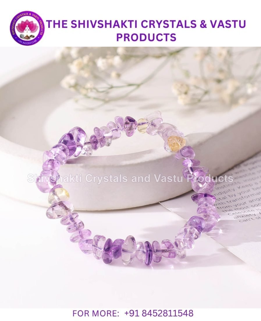 Ametrine Chips Beads Bracelet
