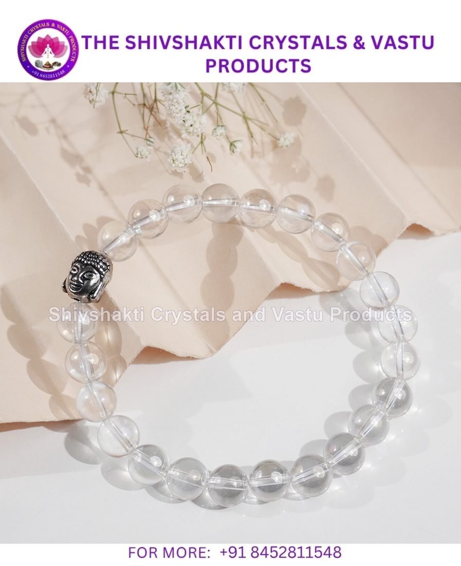 Angel Aura Quartz Buddha Bracelet 8 mm