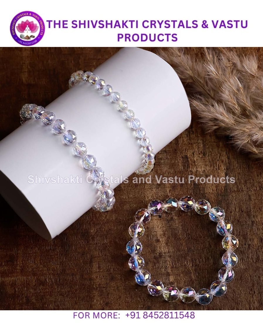 Angel Aura Quartz Faceted Bracelet