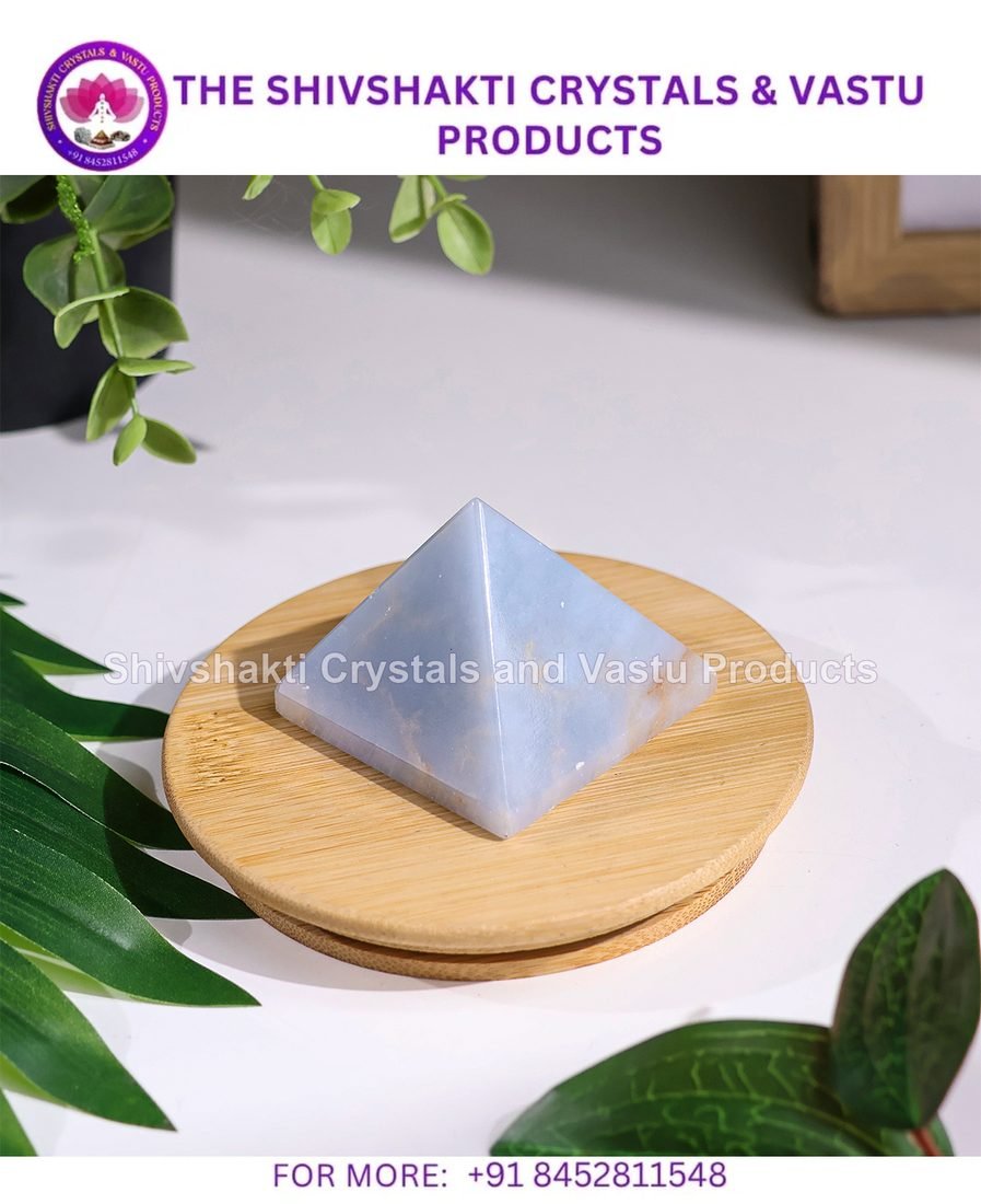 Angelite Stone Pyramid