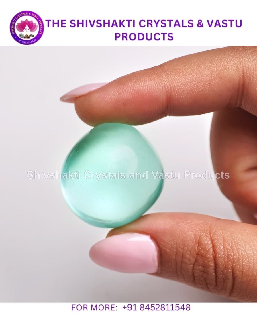Aqua Obsidian Tumble Stone (Man-Made)