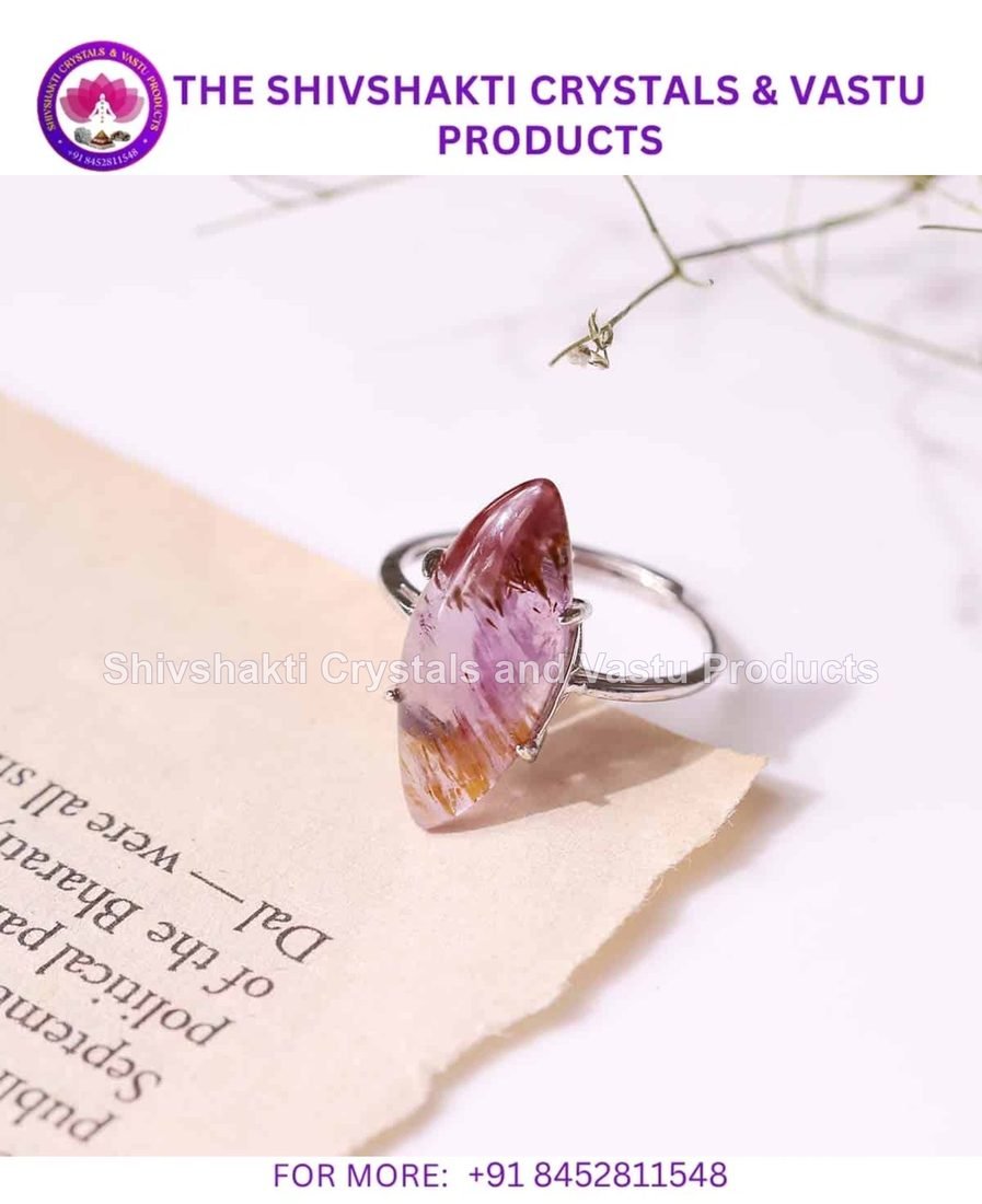 Auralite Silver Ring