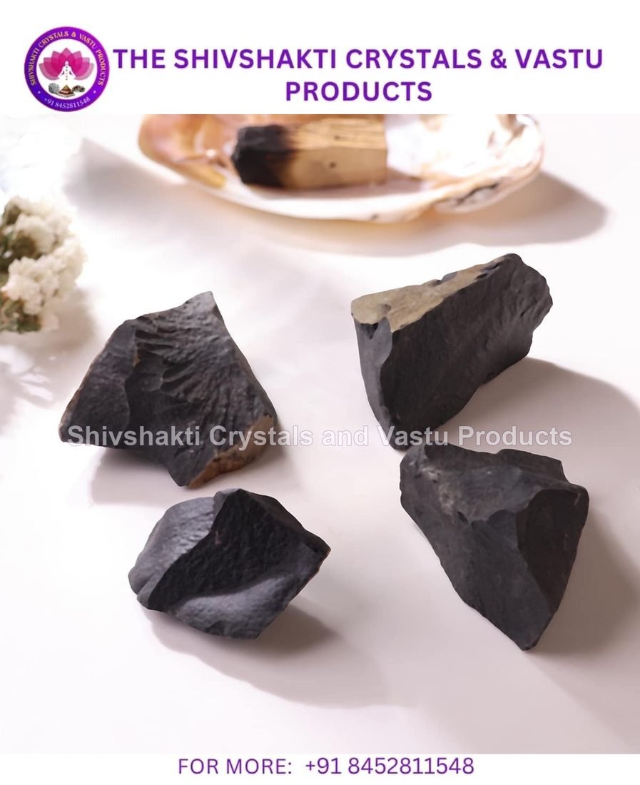 Black Agate Raw Stone