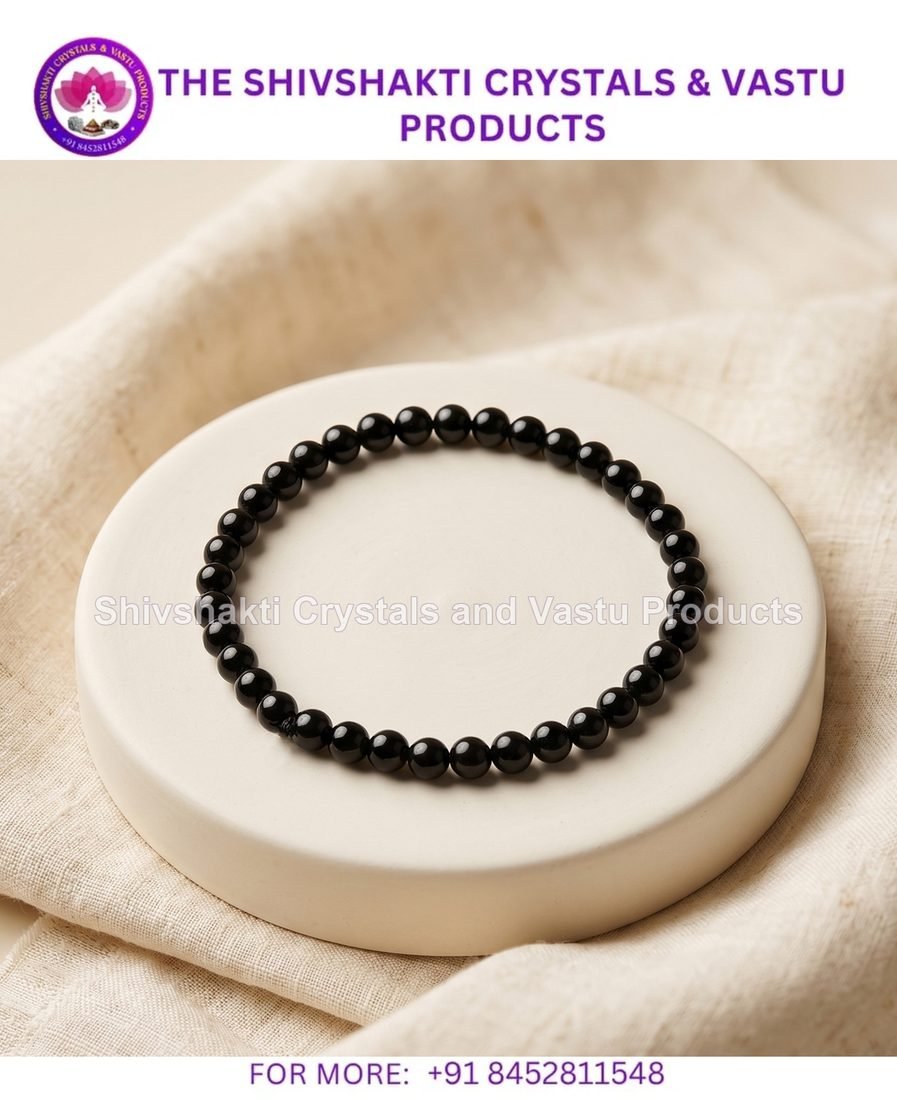 Black Obsidian Bracelet 4 mm