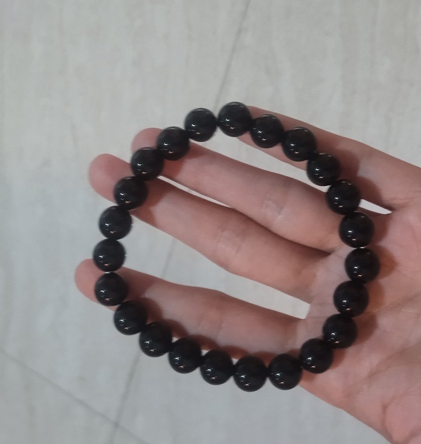 Black Onyx Faceted Bracelet