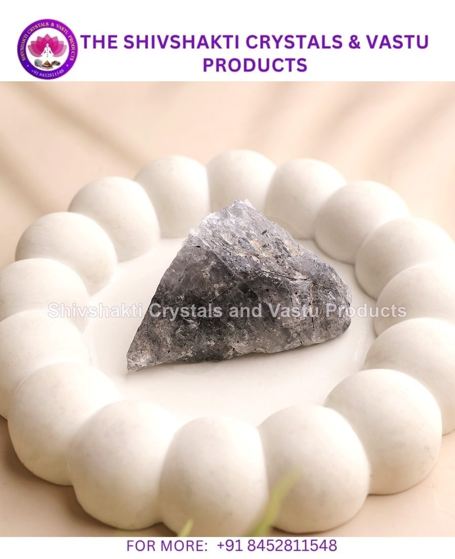 Black Rutile Raw Stone