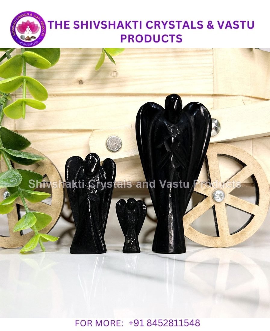 Black Tourmaline Angel