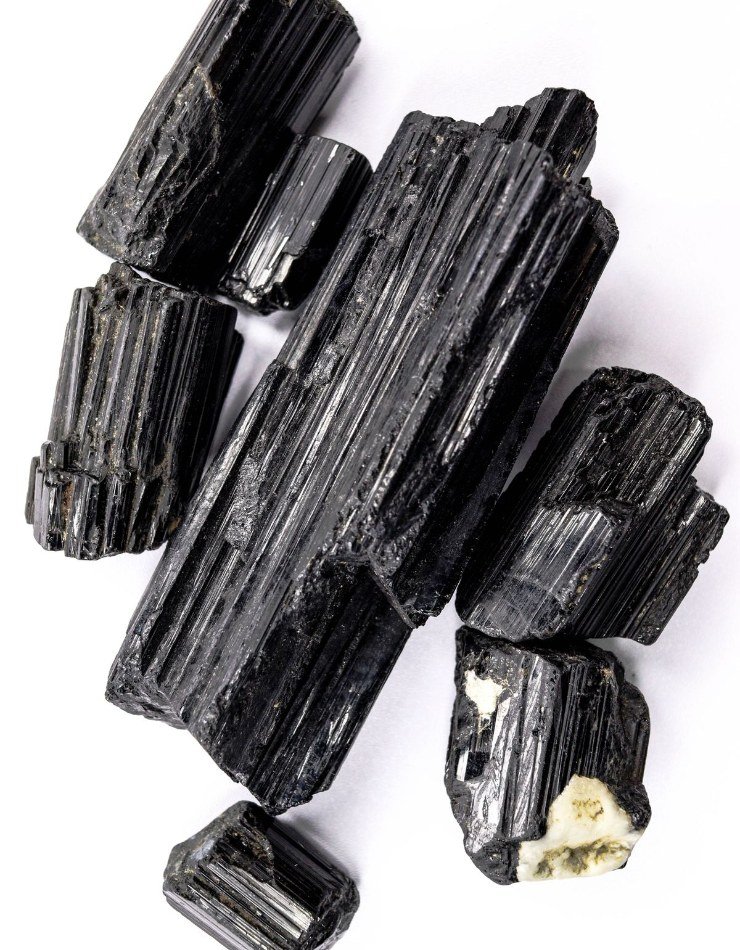 Black Tourmaline Chips Stone