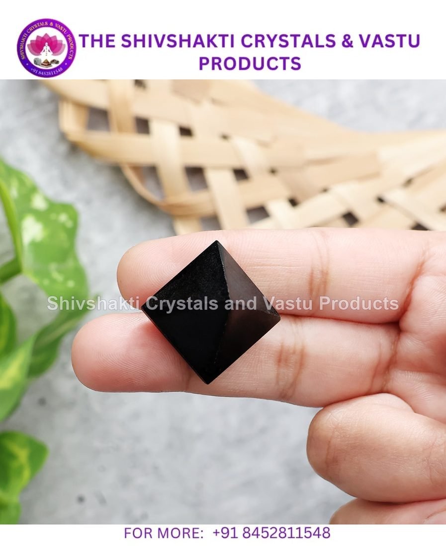 Black Tourmaline Small Pyramid