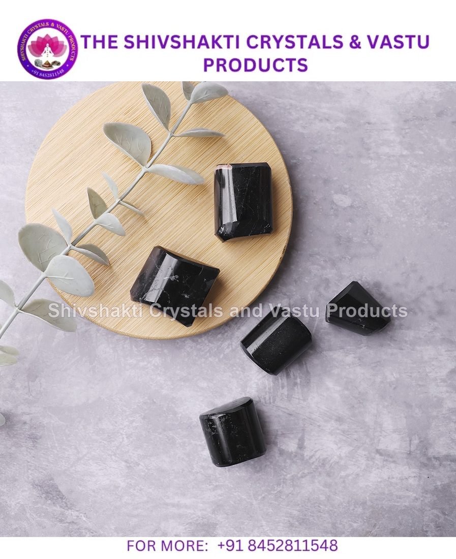 Black Tourmaline Tumble Stones