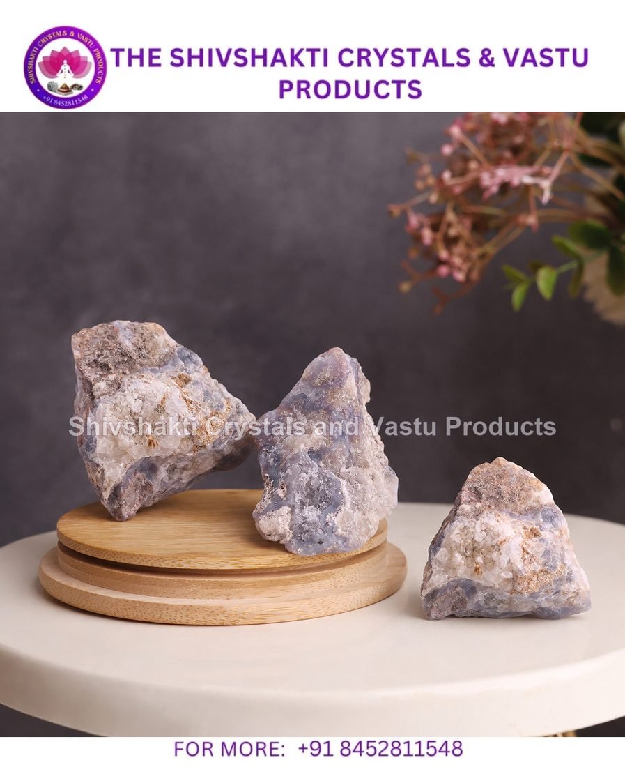 Blue Flower Agate Raw