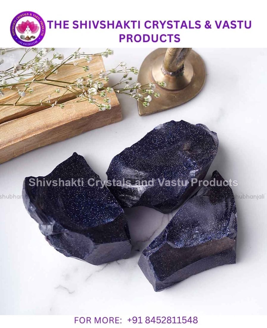 Blue Gold Stone Raw