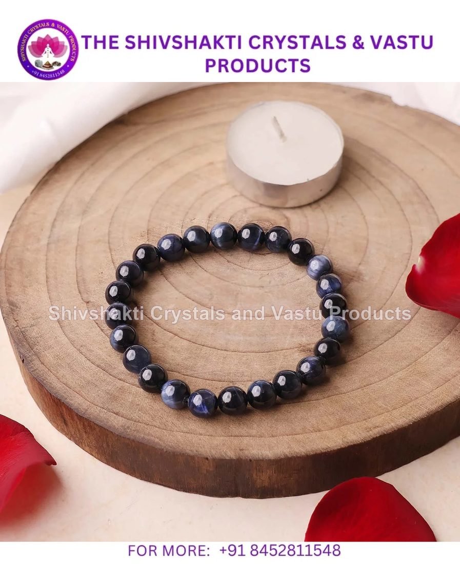 Blue Tiger Eye Bracelet