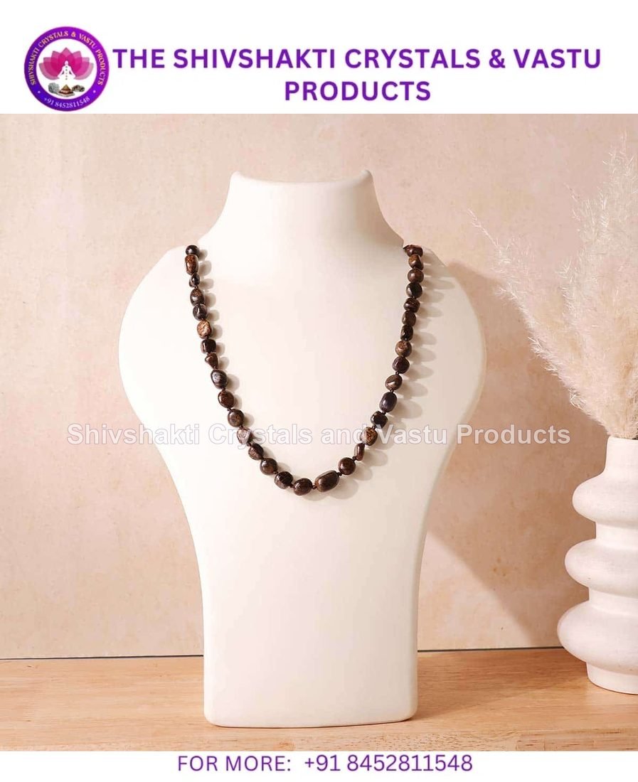 Bronzite Small Tumble Necklace