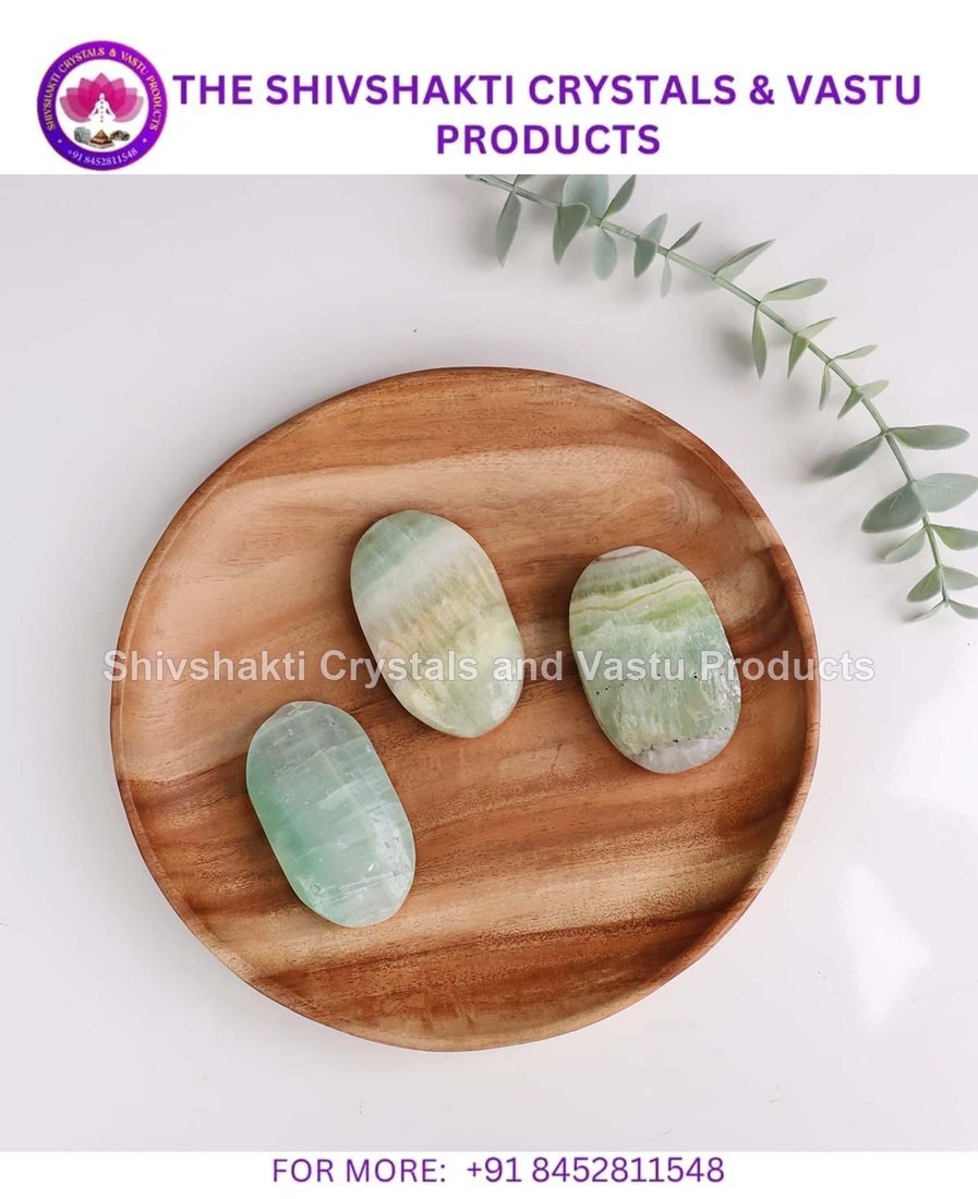 Caribbean Calcite Palm Stone