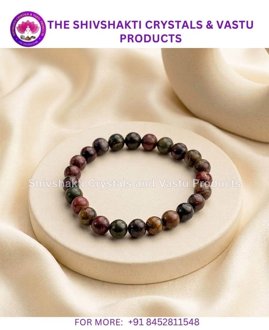 Cherry Creek Jasper Bracelet 8mm