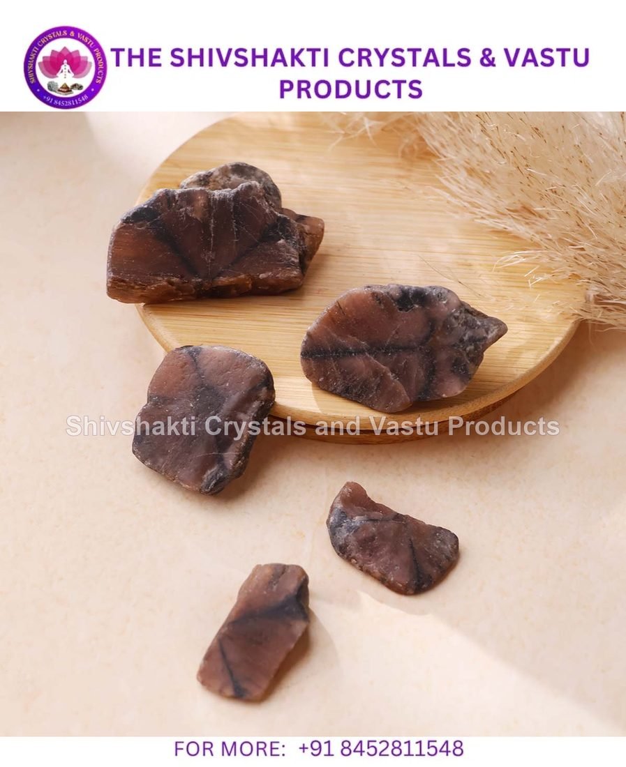 Chiastolite Raw Stone