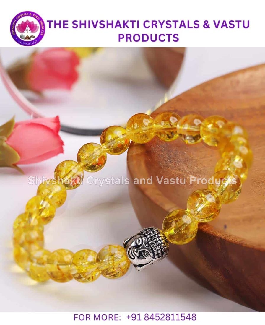 Citrine Buddha Bracelet