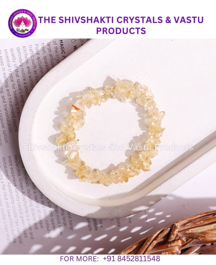 Citrine Chips Bracelet