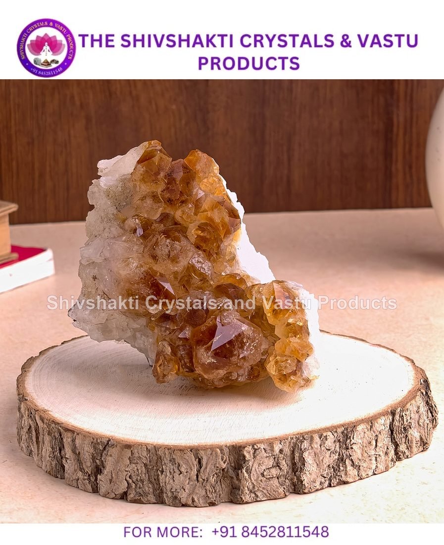 Citrine Cluster Small Point HQ