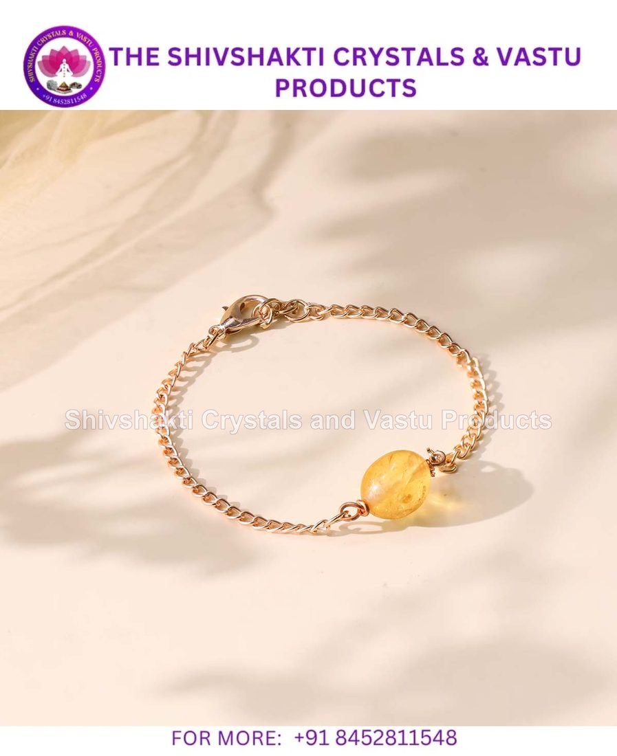 Citrine Single Tumble Bracelet