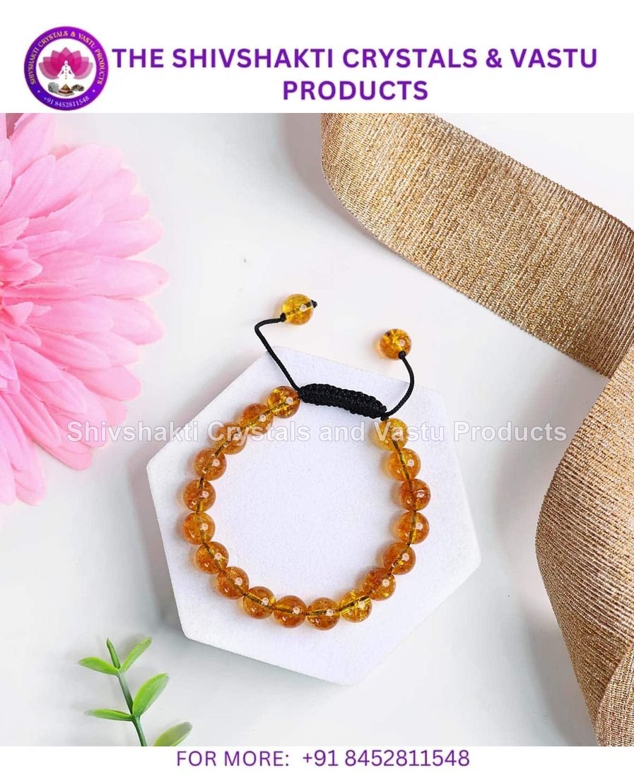 Citrine Thread Bracelet 8mm