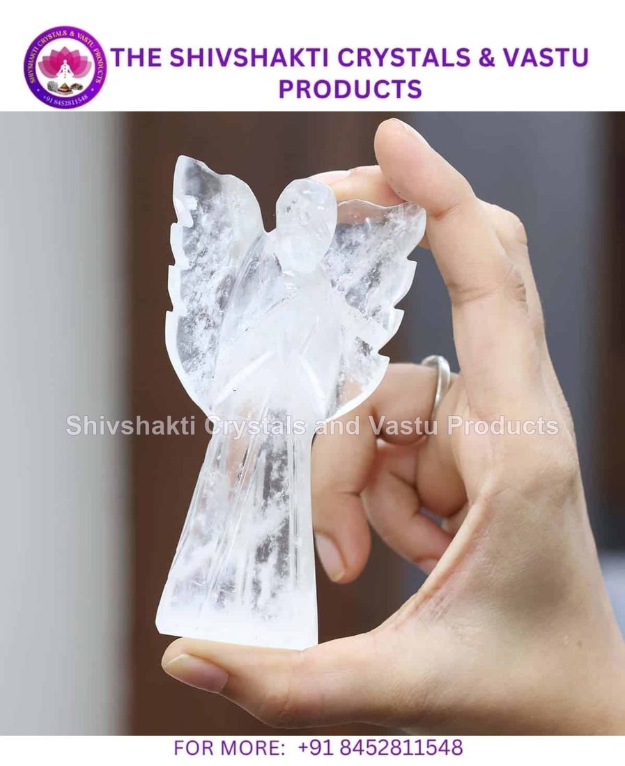 Clear Quartz Angel Wing