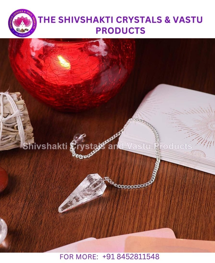 Clear Quartz Point Pendulum