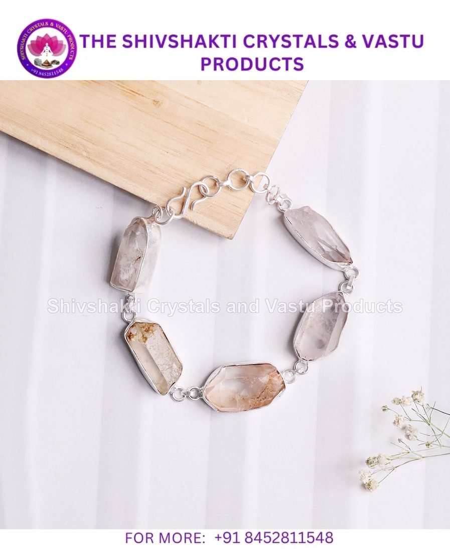 Clear Quartz Raw Bracelet