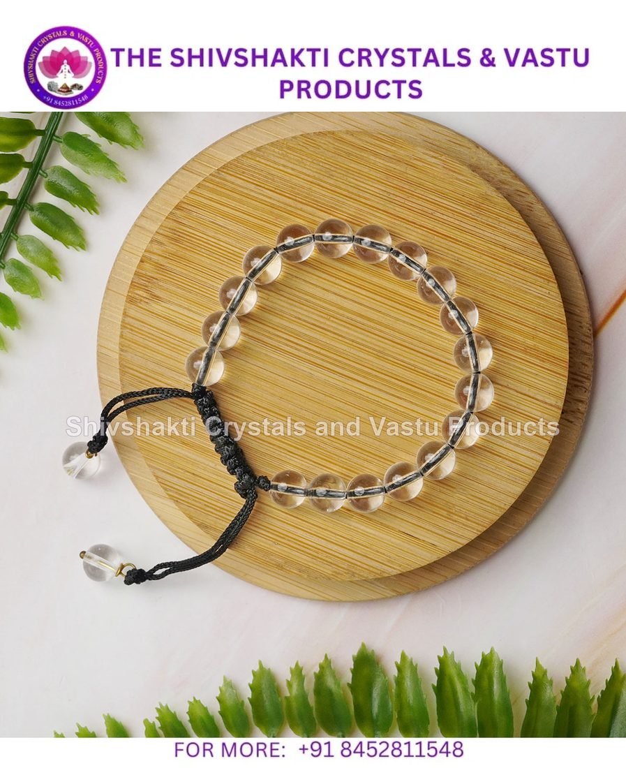 Clear Quartz Single Thread Bracelet