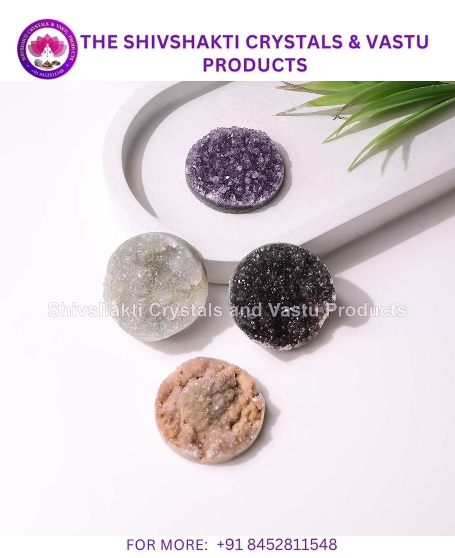 Colorful Amethyst Round Cluster